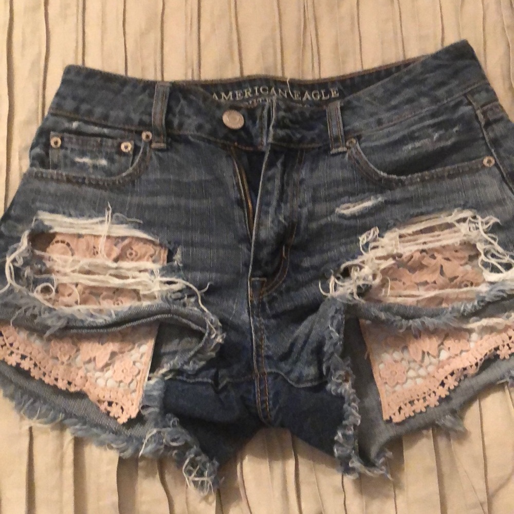 Hi rise Shorts